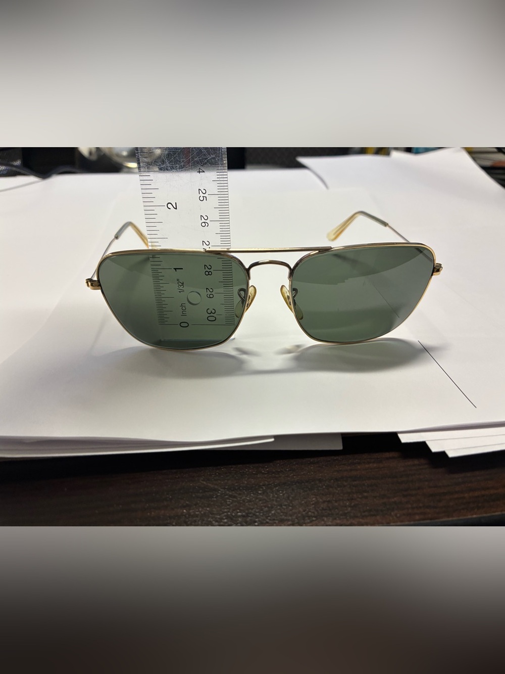 Ray-Ban Gold overlay plated Frame Sunglasses - Picture 4 of 14